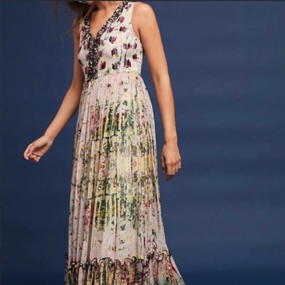 Cydney tiered maxi dress from Anthropologie